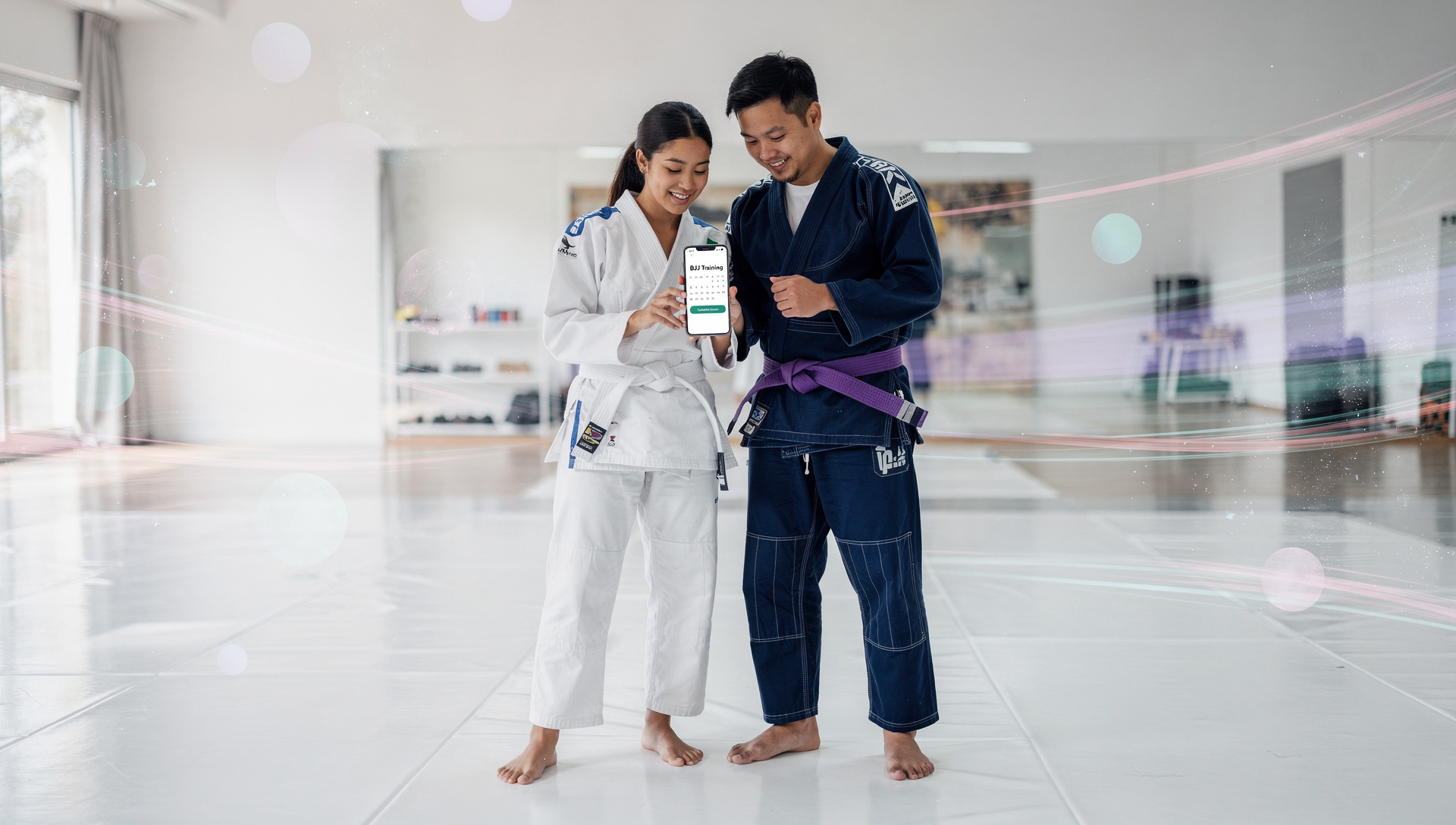 Inclusive BJJ group with welcoming atmosphere