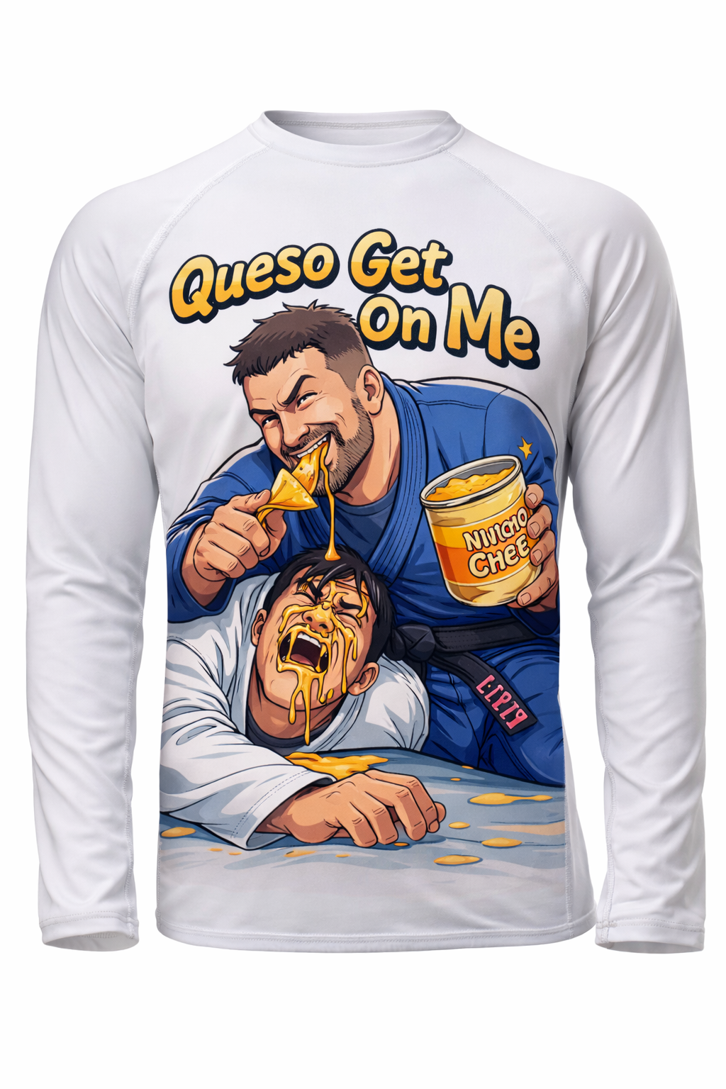 Queso Get On Me rashguard